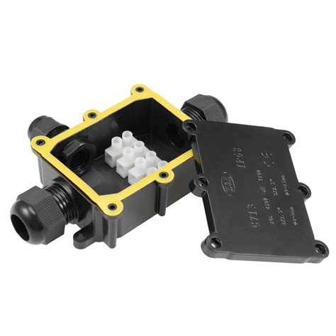 3 way electrical junction box price|waterproof junction box 3 lot.